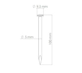 5x100 mm Bakır Çivi